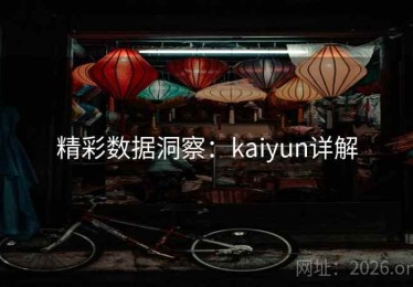 精彩数据洞察：kaiyun详解