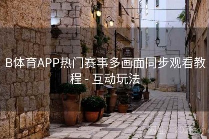 B体育APP热门赛事多画面同步观看教程 - 互动玩法