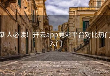 新人必读！开云app竞彩平台对比热门入门