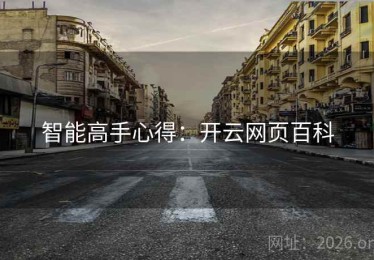智能高手心得：开云网页百科