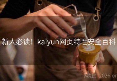 新人必读！kaiyun网页特性安全百科