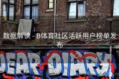 数据解读 - B体育社区活跃用户榜单发布