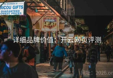 详细品牌价值：开云网页评测