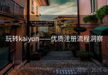 玩转kaiyun——优质注册流程洞察