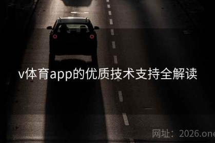 v体育app的优质技术支持全解读