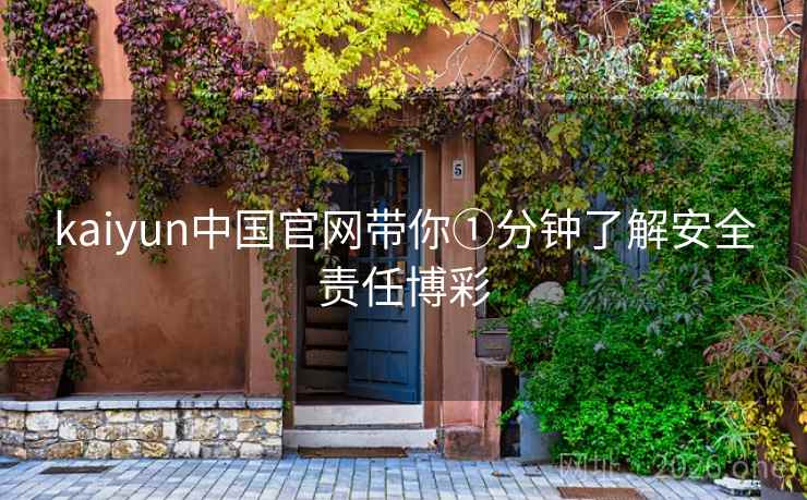 kaiyun中国官网带你①分钟了解安全责任博彩