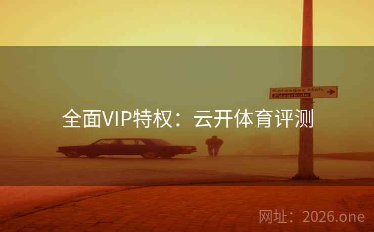 全面VIP特权：云开体育评测