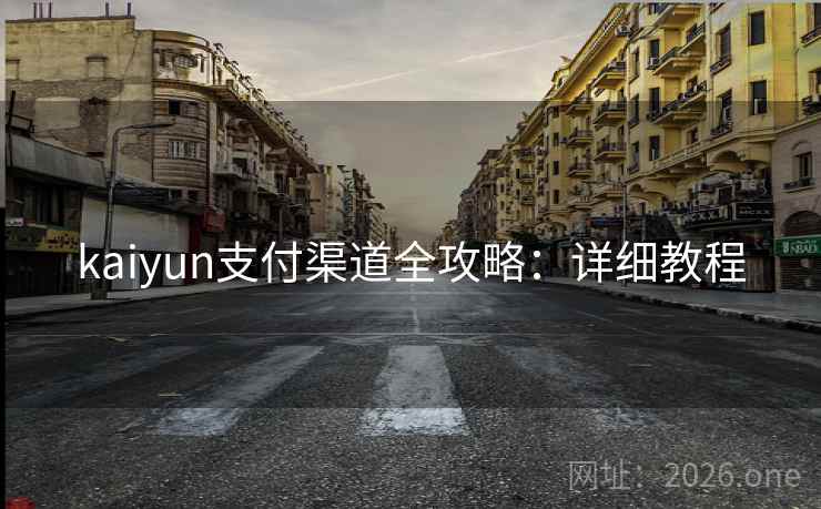 kaiyun支付渠道全攻略:详细教程 kaiyun支付渠道全攻略:详细教程