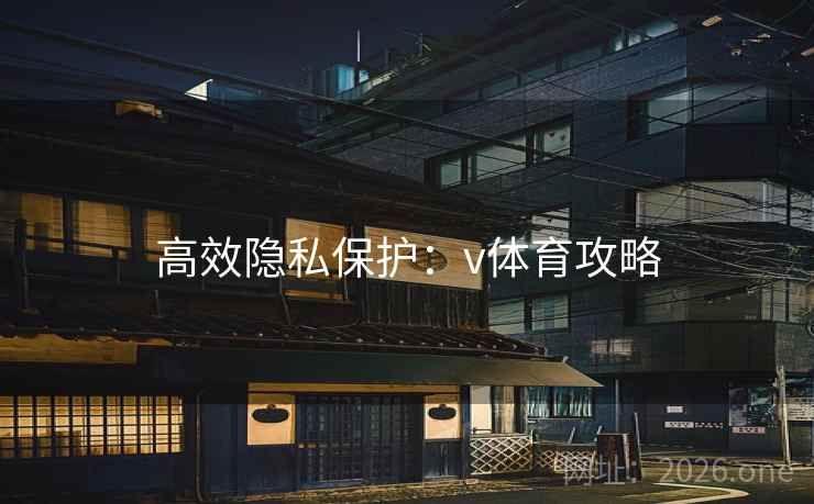 高效隐私保护:v体育攻略 高效隐私保护:v体育攻略