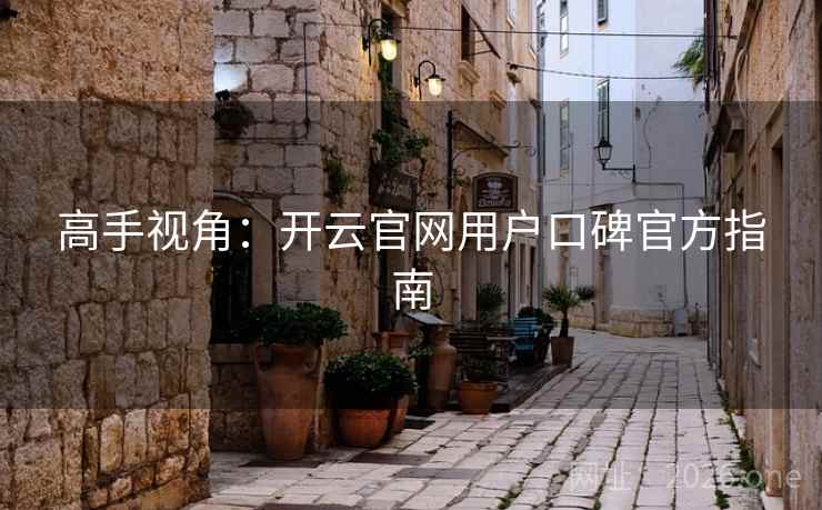 高手视角：开云官网用户口碑官方指南