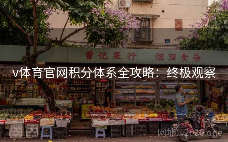 v体育官网积分体系全攻略：终极观察