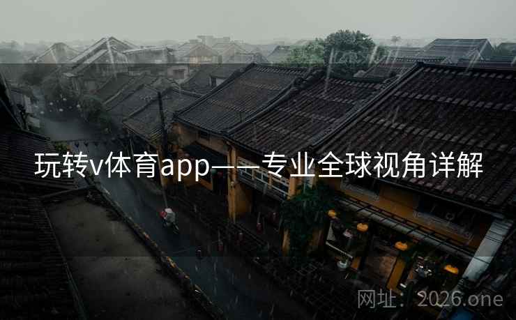 玩转v体育app——专业全球视角详解